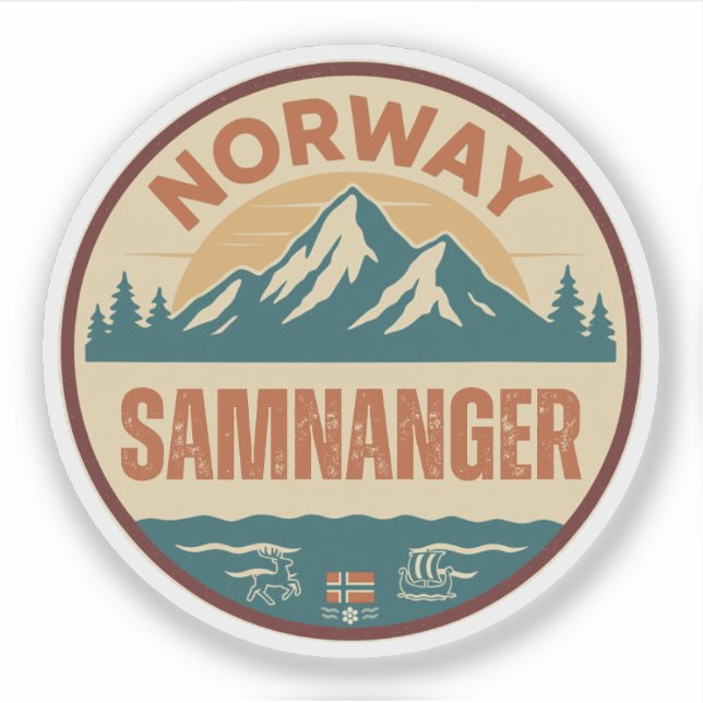 Samnanger, Norge Norway (Front)