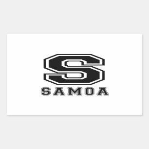Samoa Designs Rectangular Sticker