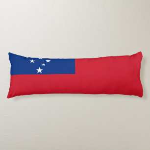 Samoa Flag Body Cushion