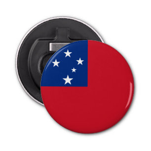 Samoa Flag Bottle Opener