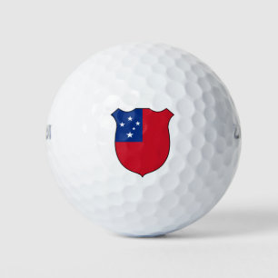 Samoa Flag Grand Patriotic Golf Balls