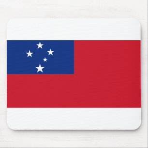 Samoa Flag Mouse Pad