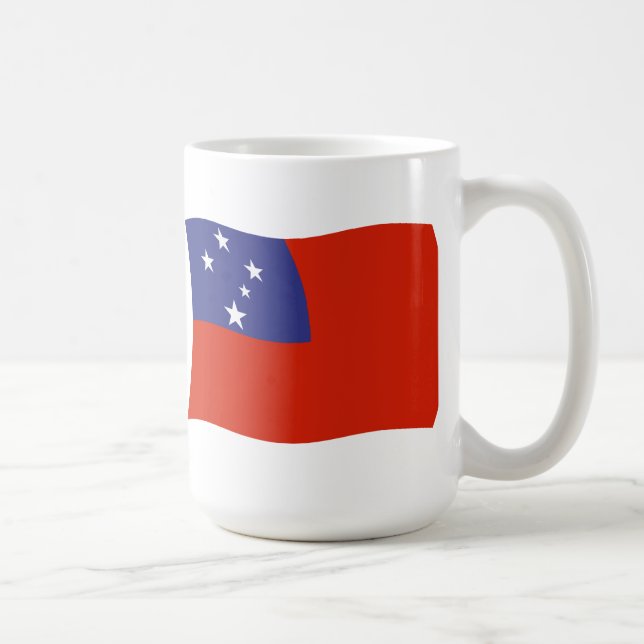 Samoa Flag Mug (Right)