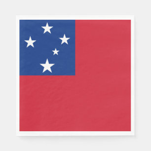 Samoa Flag Napkin