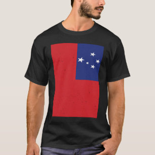 Samoa Flag Samoan Pride Travel T-Shirt