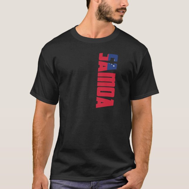 Samoa Flag T-Shirt (Front)