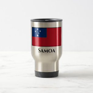 Samoa Flag Travel Mug