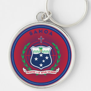 Samoa Heritage Emblem Key Ring