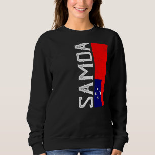 Samoa Heritage Pride Country Support Samoan Flag Sweatshirt