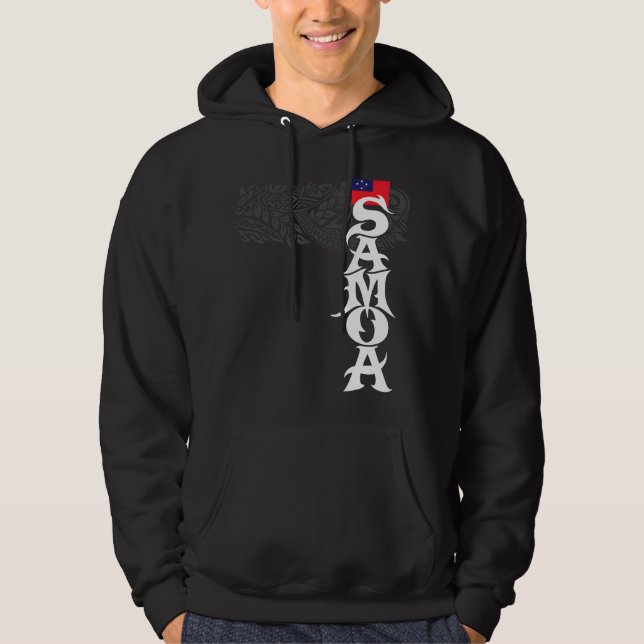 Samoa Island Polynesian Samoan Hoodie (Front)