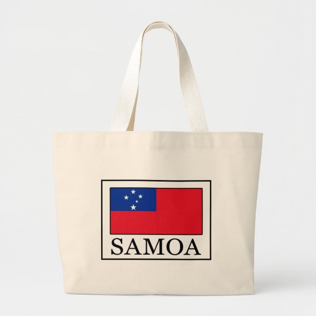 Samoa Large Tote Bag (Front)