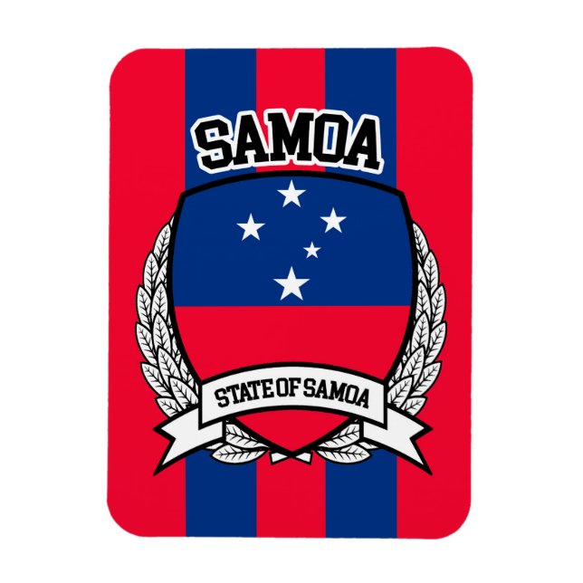 Samoa Magnet (Vertical)