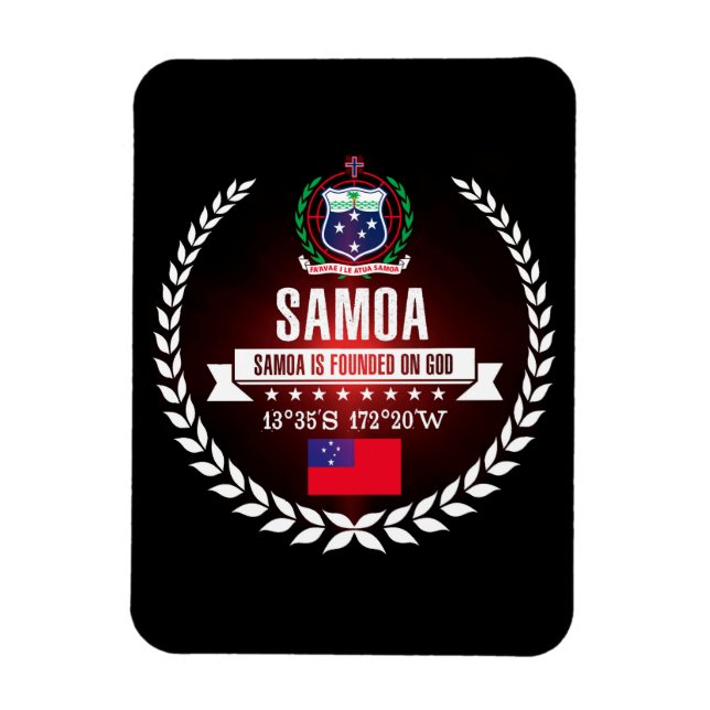 Samoa Magnet (Vertical)