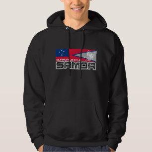 Samoa Muamua Le Atua - American Samoa / Samoa Flag Hoodie