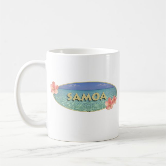 Samoa Ocean Coffee Mug (Left)