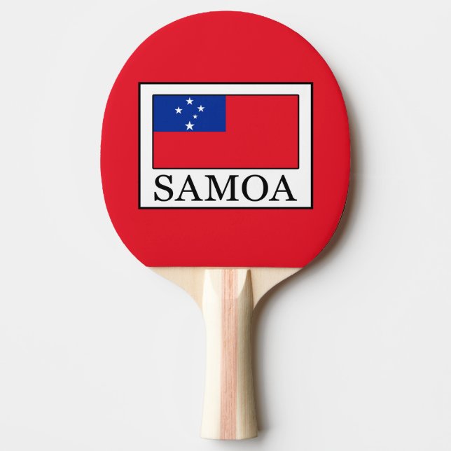 Samoa Ping Pong Paddle (Front)