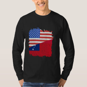 Samoa Samoan Roots Samoan Pride USA America Samoan T-Shirt
