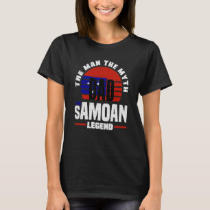 Samoa Samoan Samoa Flag Fathers Day T-Shirt
