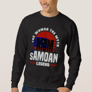 Samoa Samoan Samoa Flag Mothers Day Sweatshirt