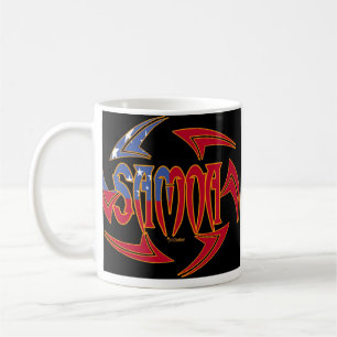Samoa Tribal Black 2 Coffee Mug