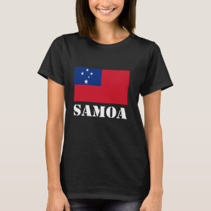 Samoan Flag Heritage Samoan Pride Samoan Roots Sam T-Shirt