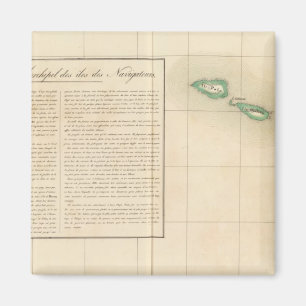 Samoan Islands Oceania no 41 Magnet