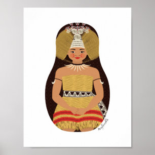 Samoan Matryoshka Poster