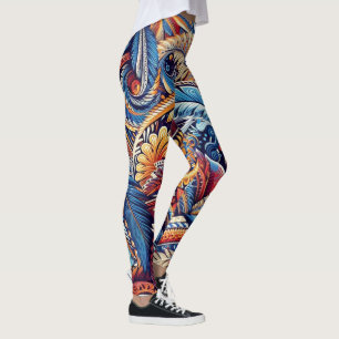 samoan , polynesian culture inspired leggings