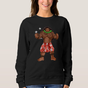 Samoan Pride Polynesian Maori Samoa Flag Premium Sweatshirt