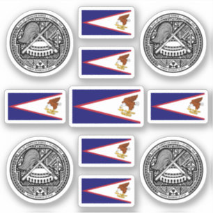 Samoan symbols / coat of arms and flag