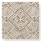 Samoan Tapa Hawaiian Tiki Bar Stone Coaters