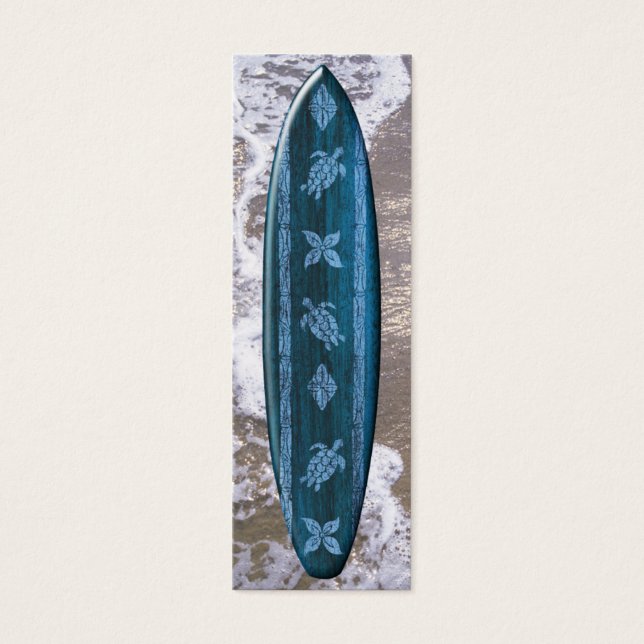 Samoan Tapa Surfboard Bookmark (Front)