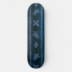 Samoan Tapa Vintage Surf Skateboard