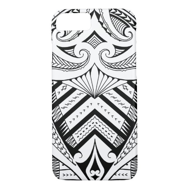 Samoan tattoo design art pattern Case-Mate iPhone case (Back)