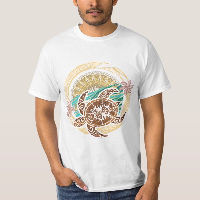 Samoan Tribal Turtle T-Shirt (Front)