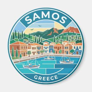 Samos, Greece Greece Magnet