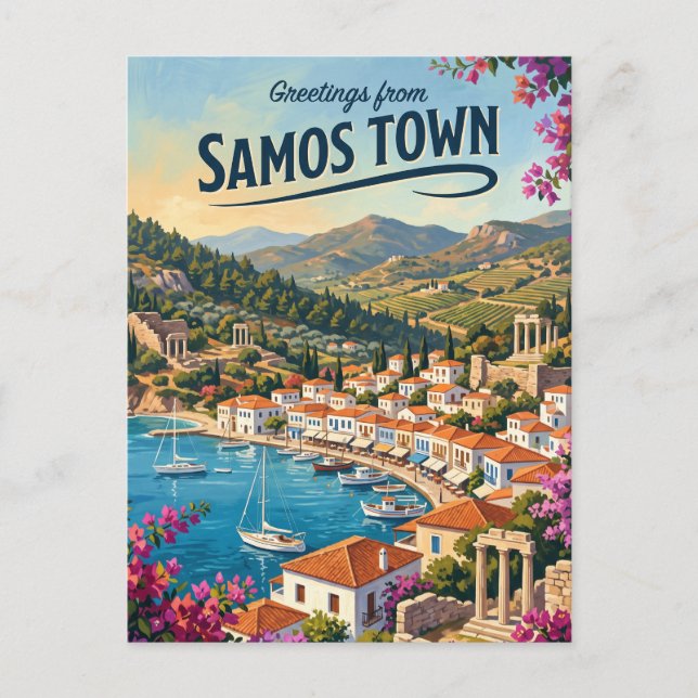 Samos, Greece Greece Postcard (Front)