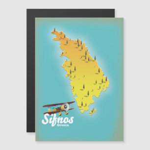 Samos Greek Island map