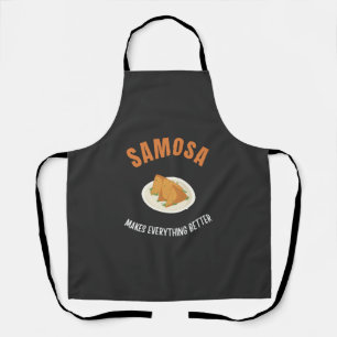 Samosa makes everything better apron