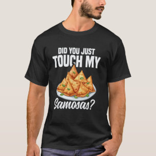 Samosas Making Indian Food Vegan Frozen Samosas 1 T-Shirt