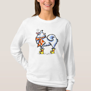 Samoyed American Eskimo Dog Snowflake T-Shirt