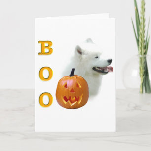Samoyed Boo Card