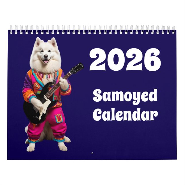 Samoyed Calendar (Cover)