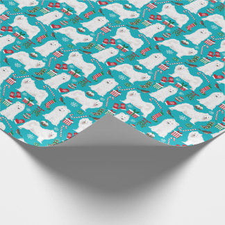 Samoyed Christmas wrapping paper