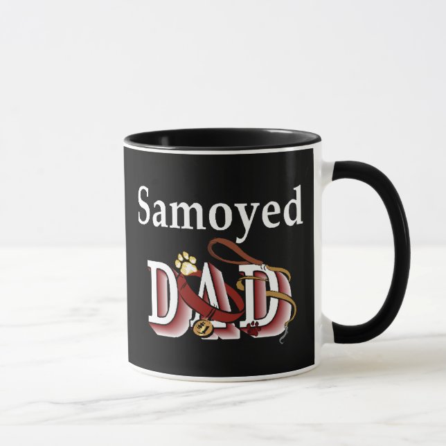 Samoyed Dad Mug (Right)