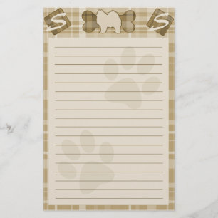 Samoyed Dog Breed Stationery