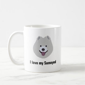Samoyed Dog Coffee Mug - I love my Samoyed Dog Mug