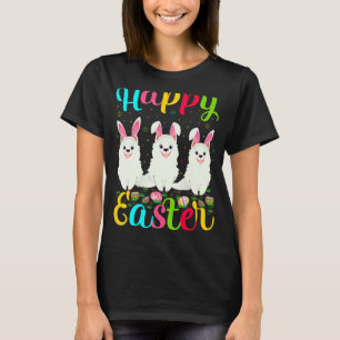 Samoyed Dog Easter Egg Bunny Samoyed Happy Easte T-Shirt