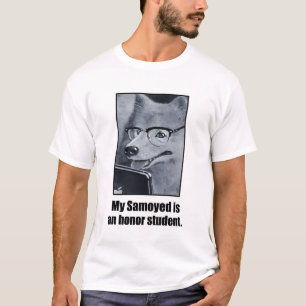 Samoyed Dog Honour Student Men's Tee