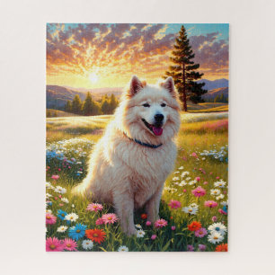 Samoyed Dog Jigsaw Puzzle